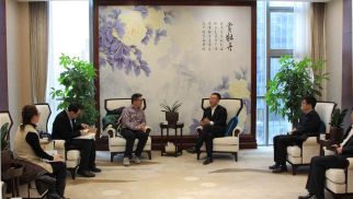  华彬集团副总裁朱东海一行到访JN江南·体育网页版