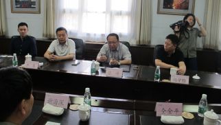 jn江南官方网站集团副总裁张峰赴宣化钢铁公司考察