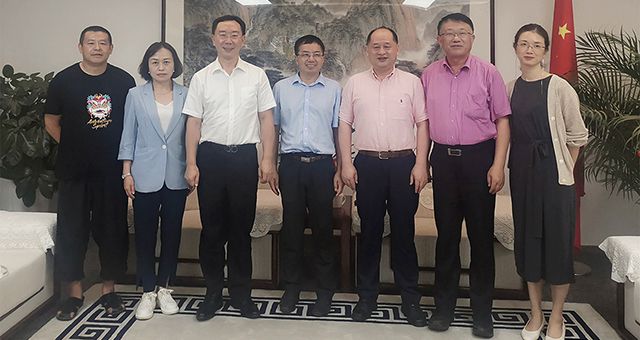 JN江南·体育网页版受淮安市人民政府邀请实地考察洽谈合作
