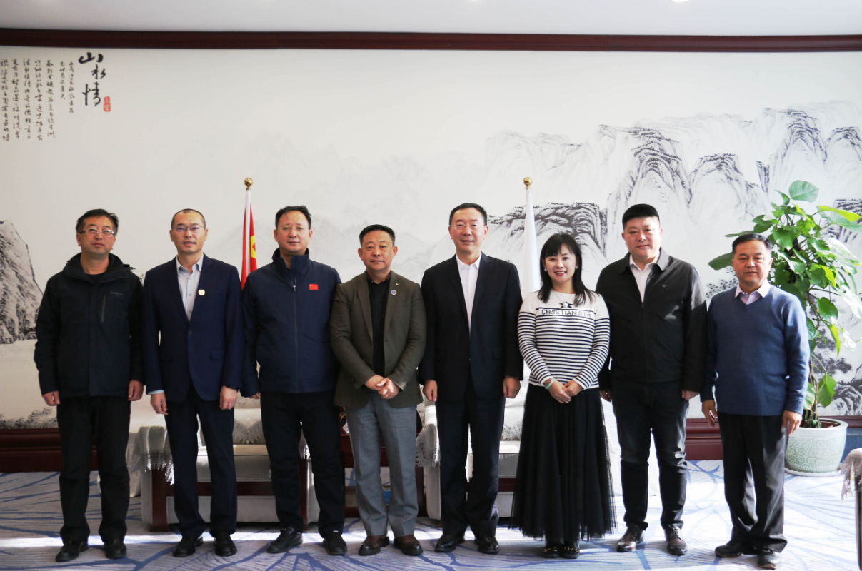 玉禾田环境发展集团领导一行到访jn江南官方网站集团考察交流