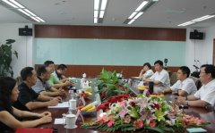 江油市市委副书记来jn江南官方网站集团进行洽谈访问